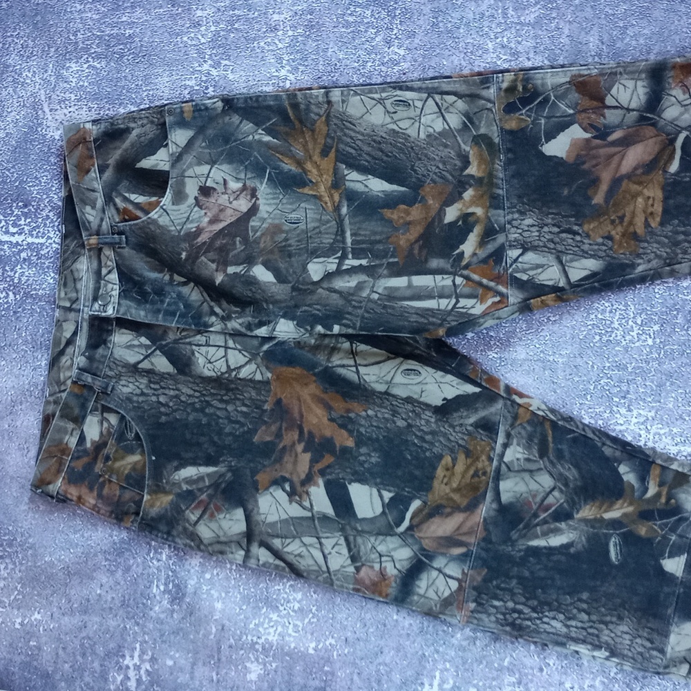 WRANGLER CAMOUFLAGE Denim Jeans BAGGY - Picture 3 of 11